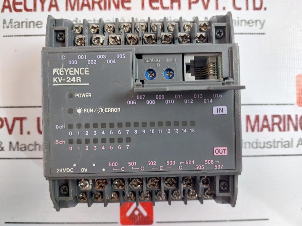 Keyence Kv-24R Plc Module Controller 24Vdc