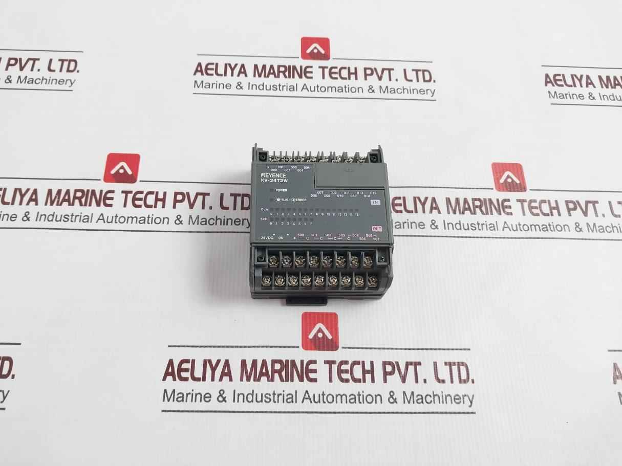 Keyence Kv-24t2w Programmable Logic Controller 24vdc