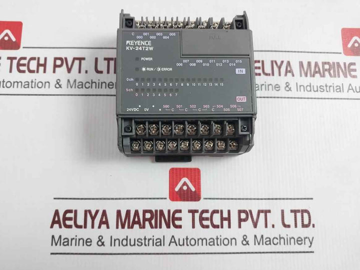 Keyence Kv-24t2w Programmable Logic Controller 24vdc