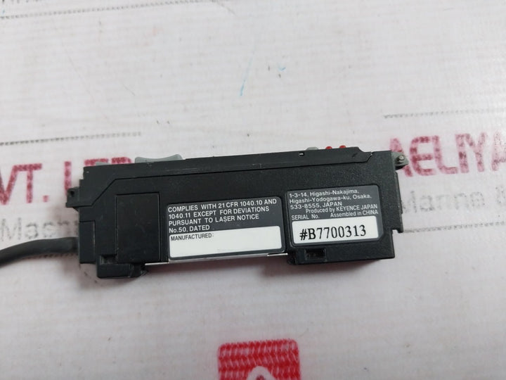 Keyence Lv-11Sap Fiber Optic Digital Laser Sensor Amplifier Main Unit