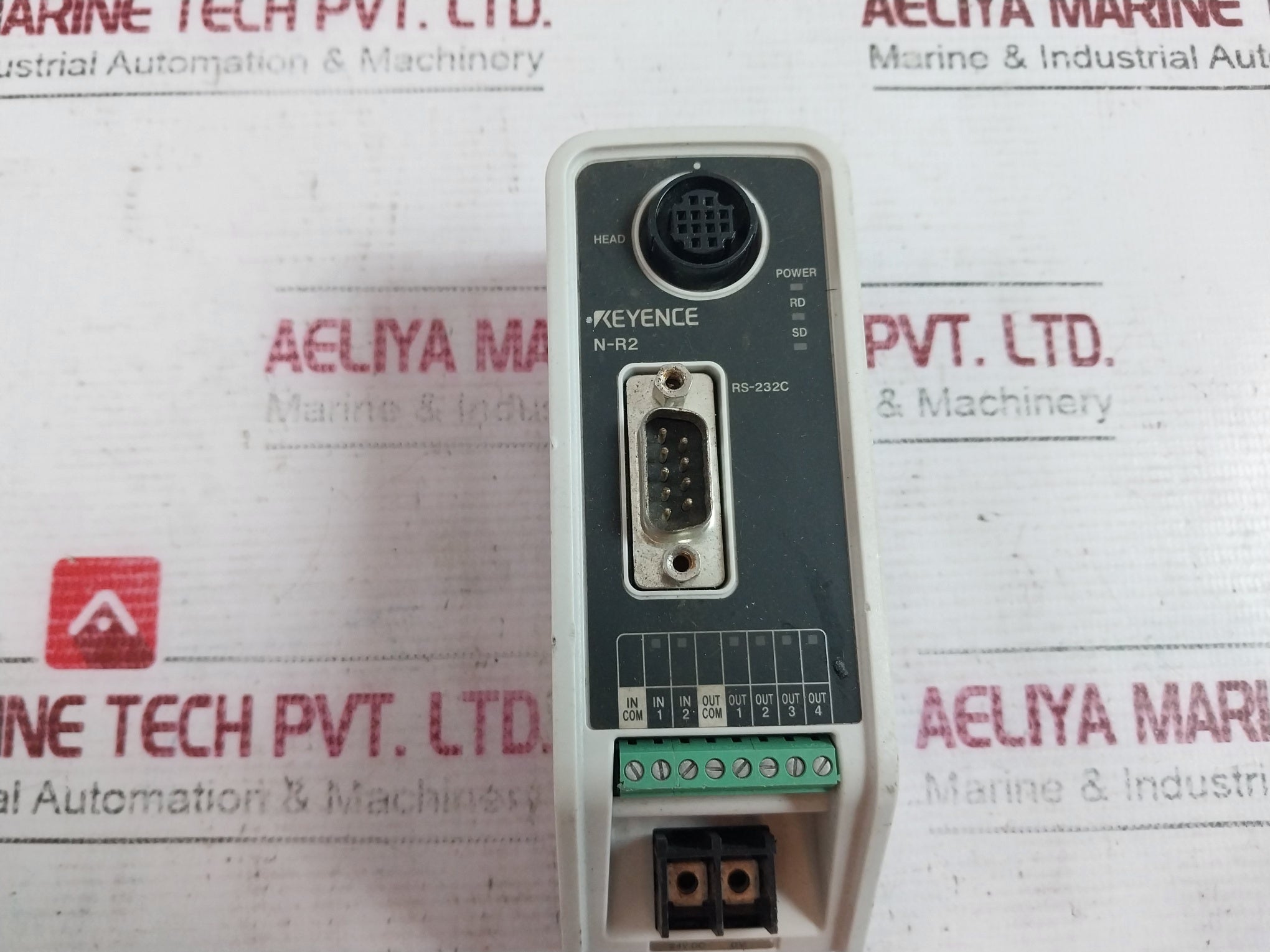 Keyence N-r2 Communication Unit Kcc-rem-key-0888B Rs-232C 24V Dc-380Ma