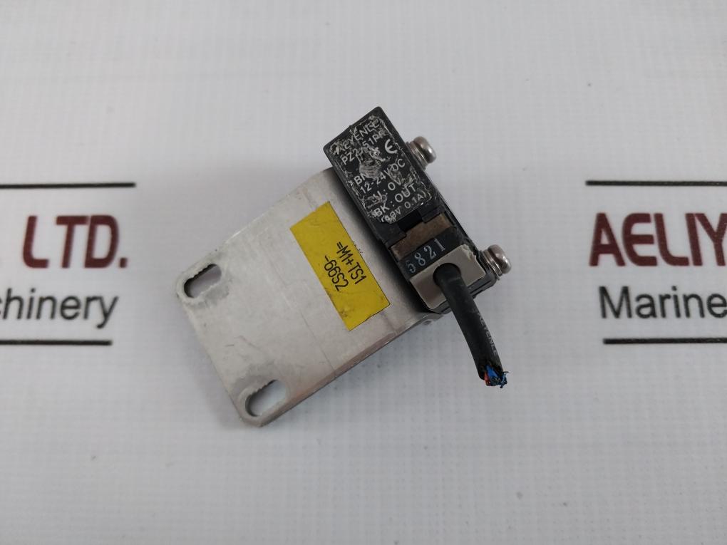 Keyence Pz2-51Pr Photoelectric Receiver Sensor 12-24V Dc 40V 0.1A