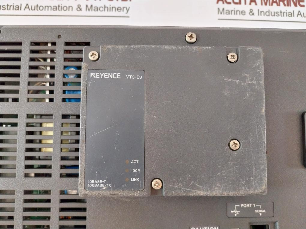 Keyence Vt3-s10 Colour Touch Panel Vt3-e3 100-240V Ac 50/60Hz 65Va