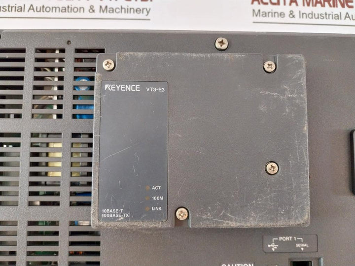 Keyence Vt3-s10 Colour Touch Panel Vt3-e3 100-240V Ac 50/60Hz 65Va
