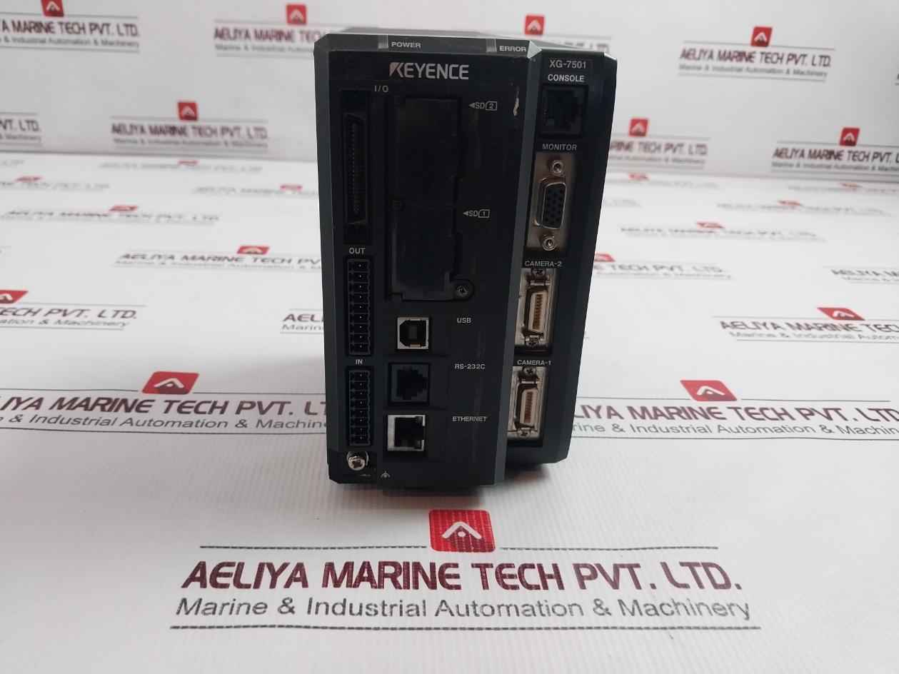 Keyence Xg-7501 Multi-camera Imaging System Controller Msip-rem-key-0801a