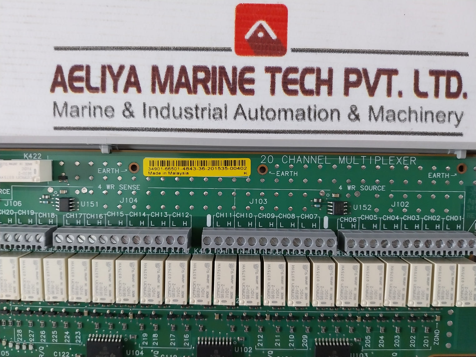 Keysight 34972A Lxi Data Acquisition Logger Switch Unit My41217227 Rev.C 94V0