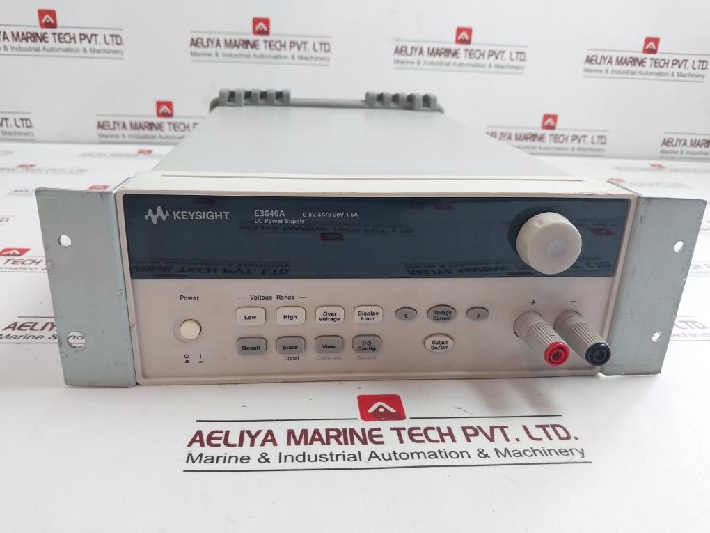 Keysight E3640A Dc Power Supply 0-8V 3A/0-20V 1.5A My57196379 Rs232