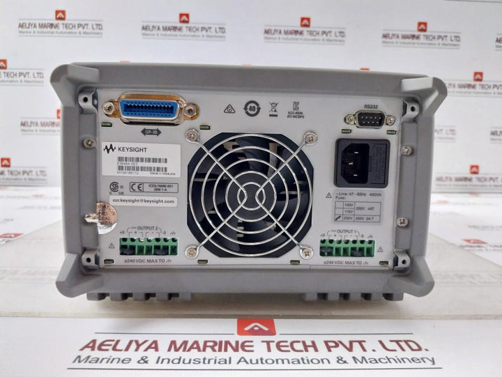 Keysight E3648A Dual Output Dc Power Supply 47–63Hz 400Va