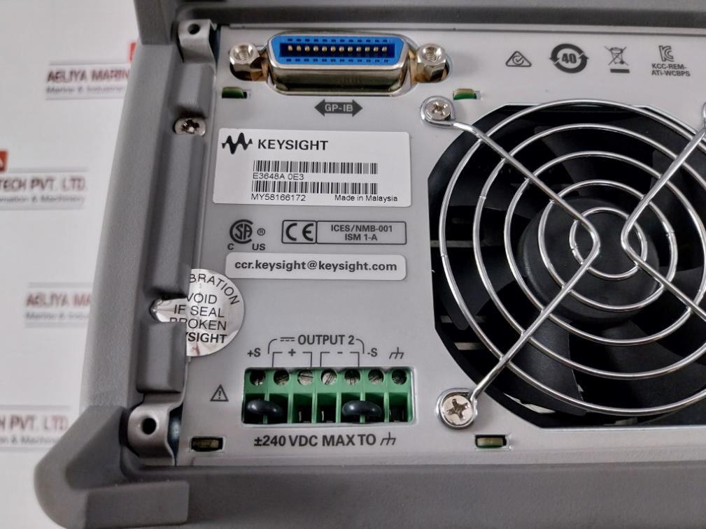 Keysight E3648A Dual Output Dc Power Supply 47–63Hz 400Va