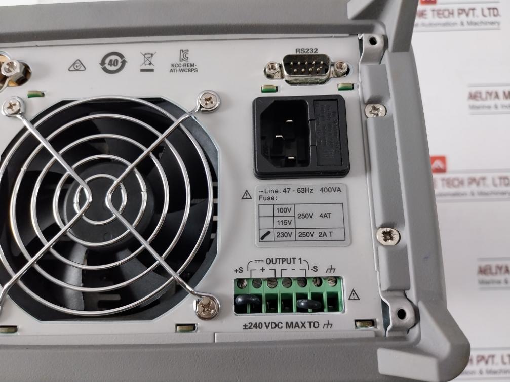 Keysight E3648A Dual Output Dc Power Supply 47–63Hz 400Va