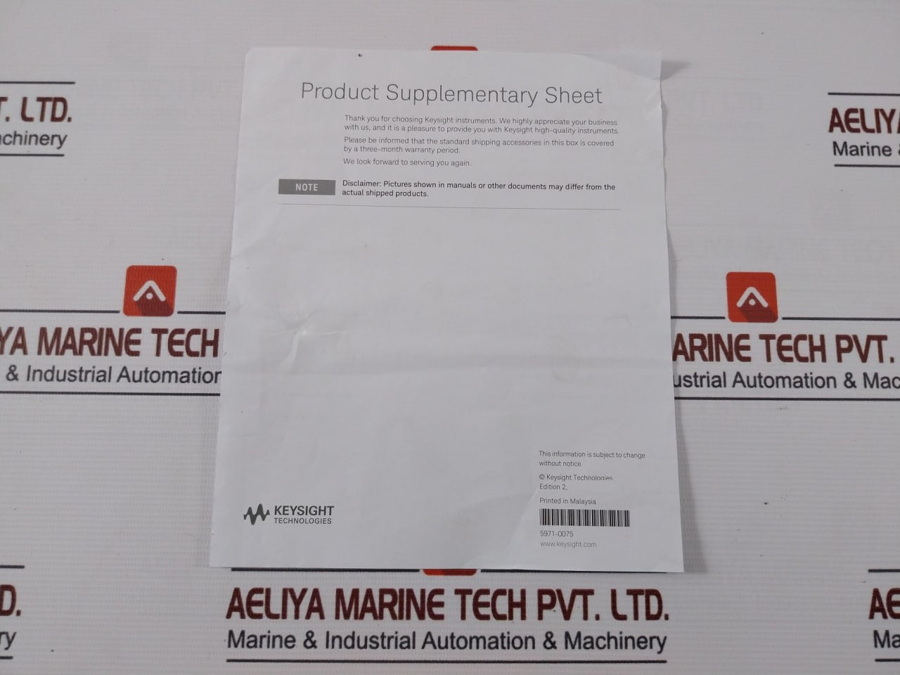 Keysight E3648A Dual Output Dc Power Supply 47–63Hz 400Va