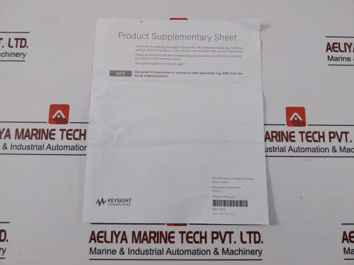 Keysight E3648A Dual Output Dc Power Supply 47–63Hz 400Va