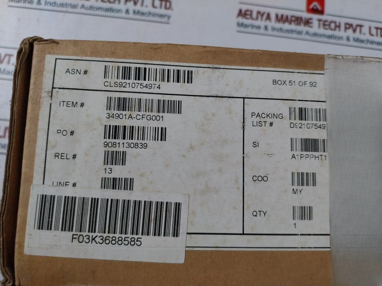 Keysight Technologies 34901a 20 Channel Multiplexer