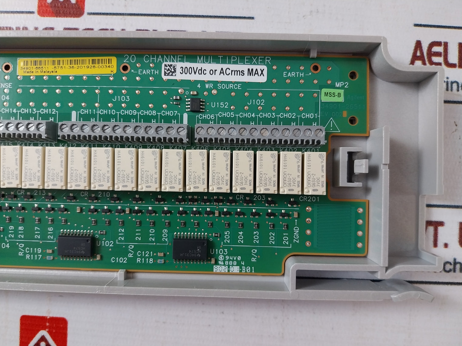 Keysight Technologies 34901a 20 Channel Multiplexer