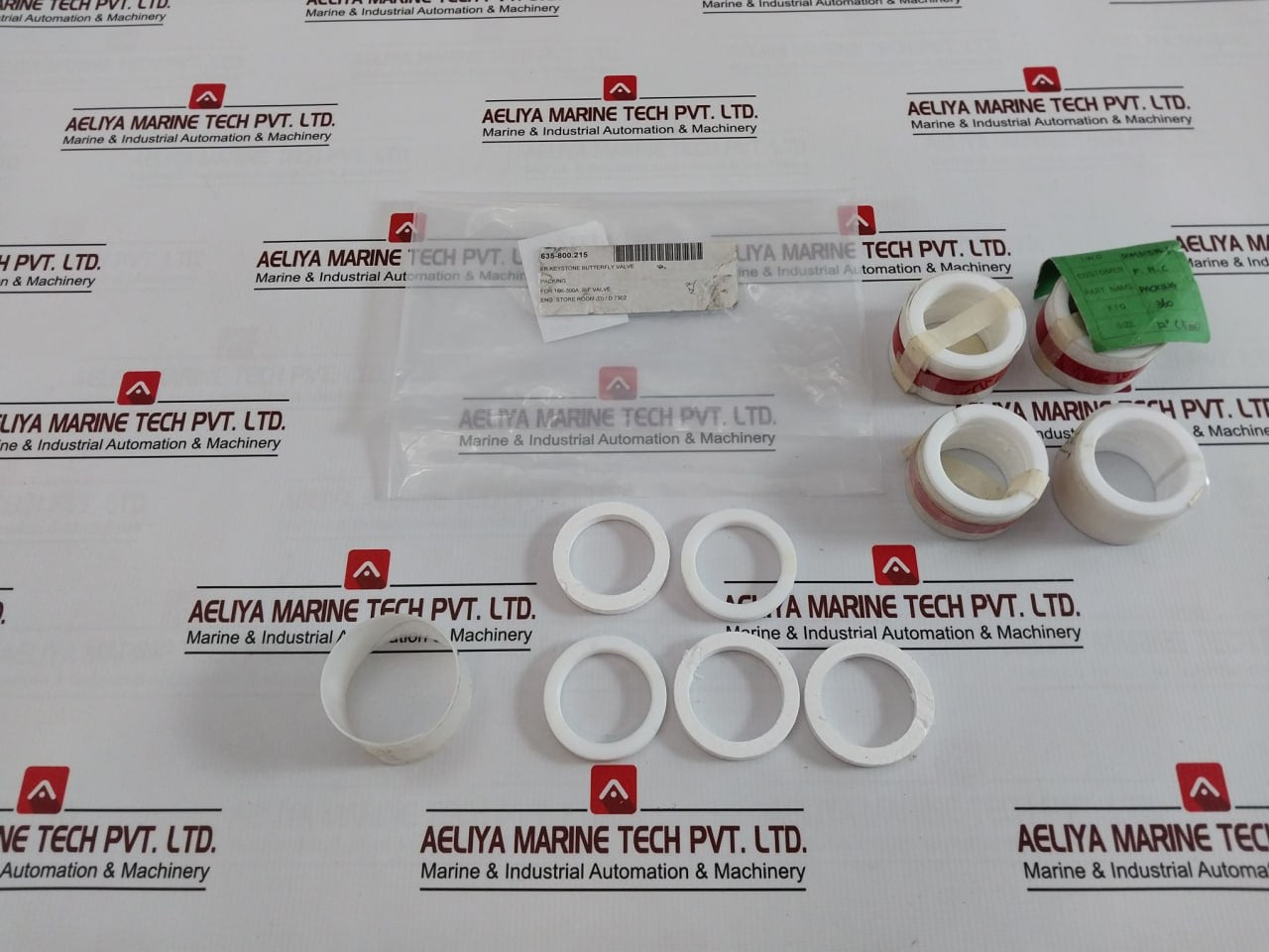 Keystone 16K-300A Packing Set For Butterfly Valve Soh31533.6 635-800.21
