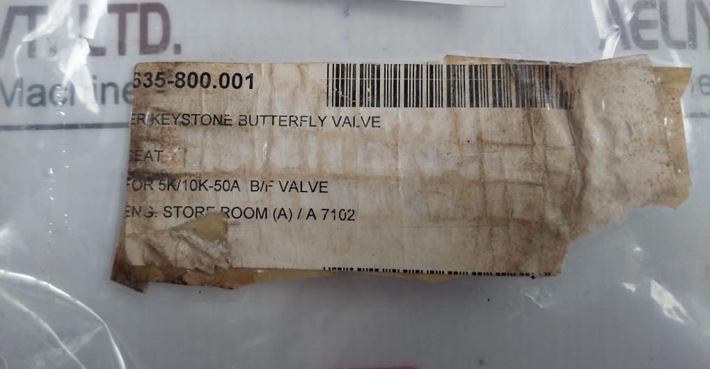 Keystone 206-020-999-003 Butterfly Valve Seat