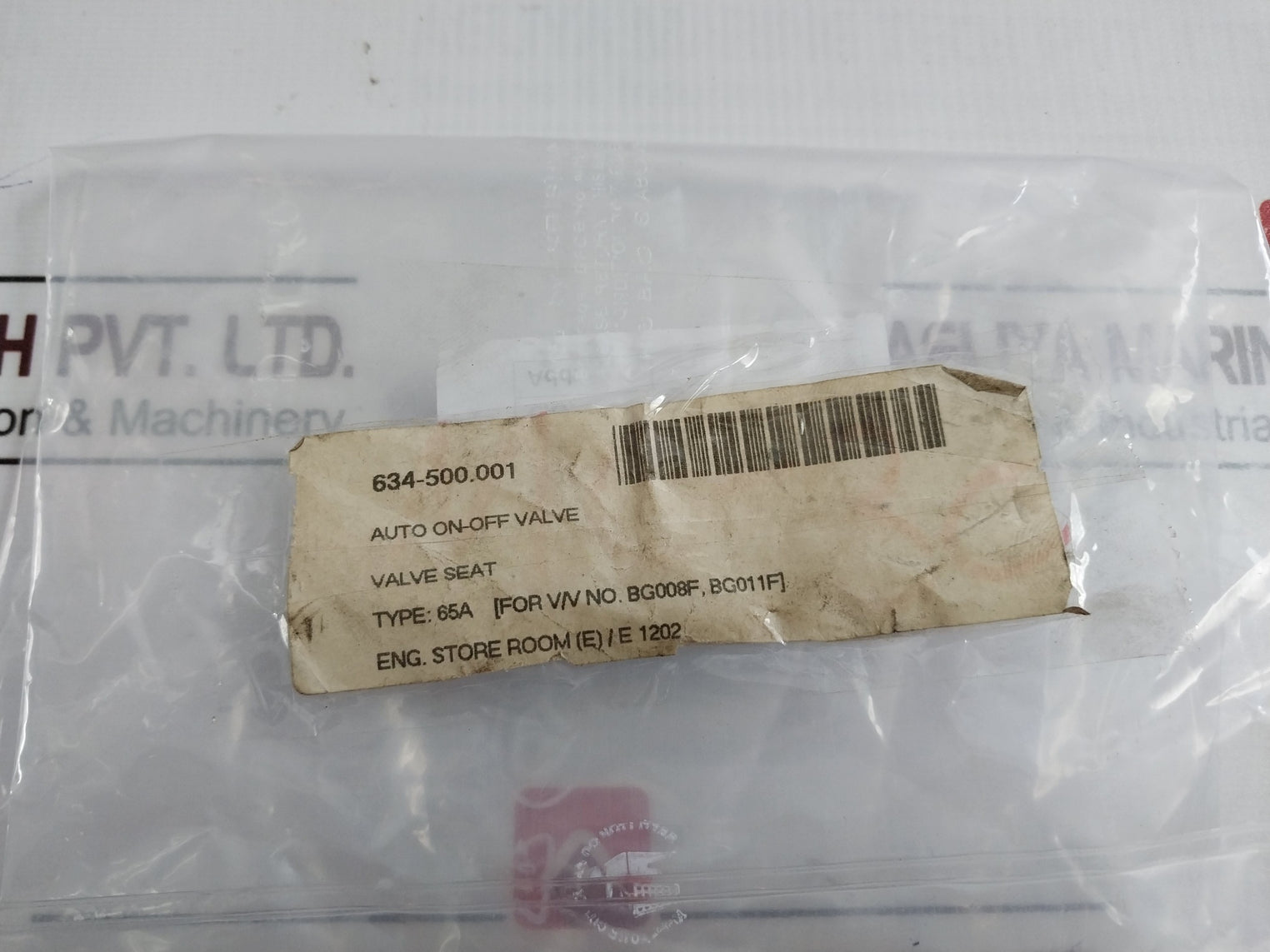 Keystone 206-025-999-003 Auto On-off Valve Seat Eta 6