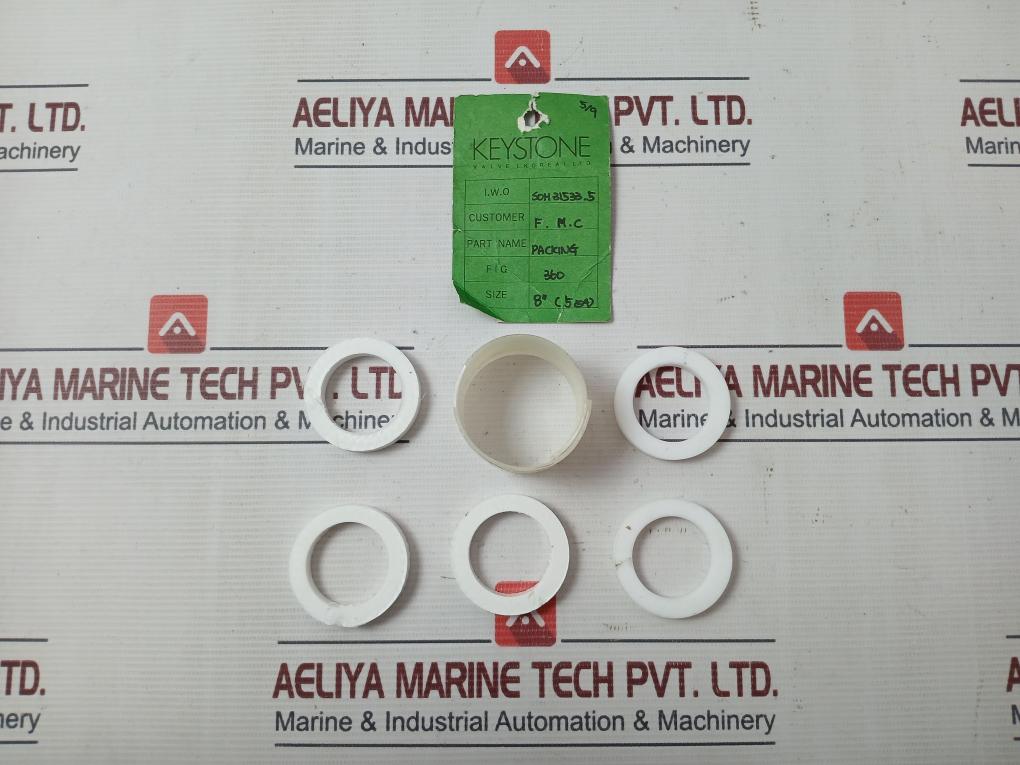 Keystone Packing Butterfly Valve 8 16K-200A 635-800.214 Set