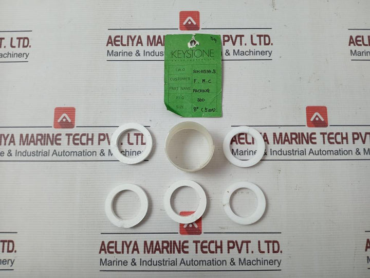 Keystone Packing Butterfly Valve 8 16K-200A 635-800.214 Set