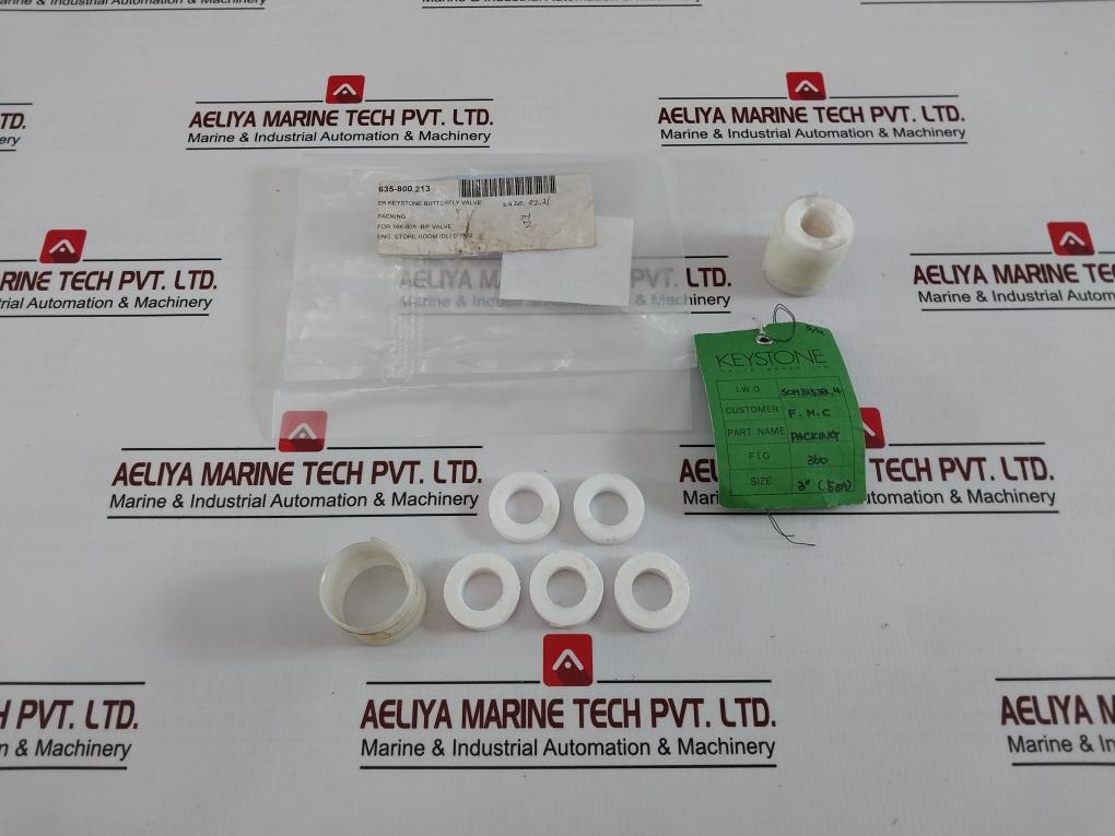 Keystone Packing Set For Butterfly Valve Soh31533.4 16K-80A 635-800.213 56A