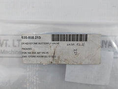 Keystone Packing Set For Butterfly Valve Soh31533.4 16K-80A 635-800.213 56A