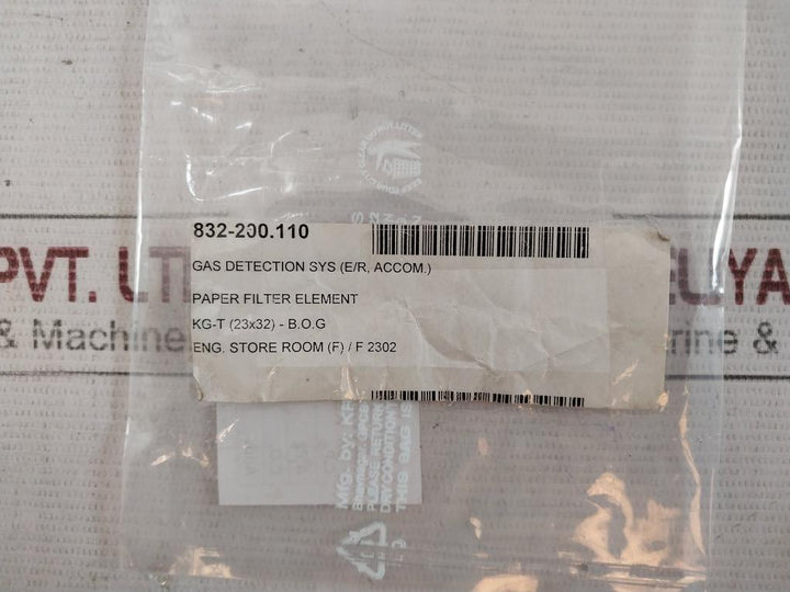 Kg-t Paper Filter Element 832-200.110 23X32-b.O.G