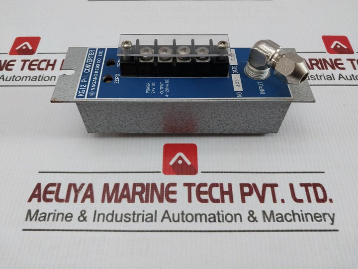 Kg12 Nagano Keiki 24V Dc Output 4-20Ma Dc P/I Converter