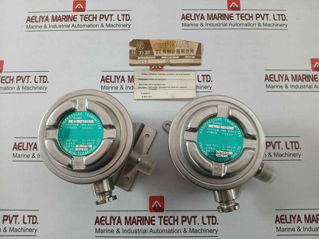 Kh50 Pressure Transmitter 20 Kgf/Cm2 Nagano Keiki