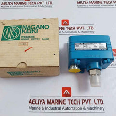 Kh55 Pressure Sensor Switch Gauge Nagano Keiki 24V Dc 4-20Ma Dc