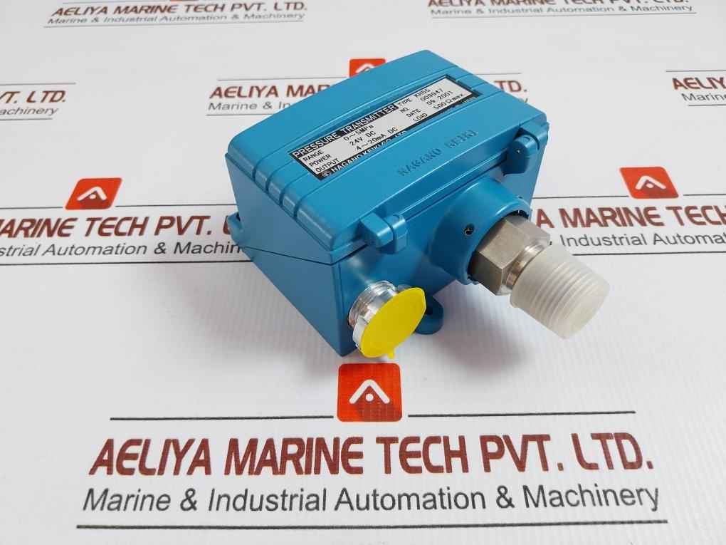 Kh55 Pressure Sensor Switch Gauge Nagano Keiki 24V Dc 4-20Ma Dc