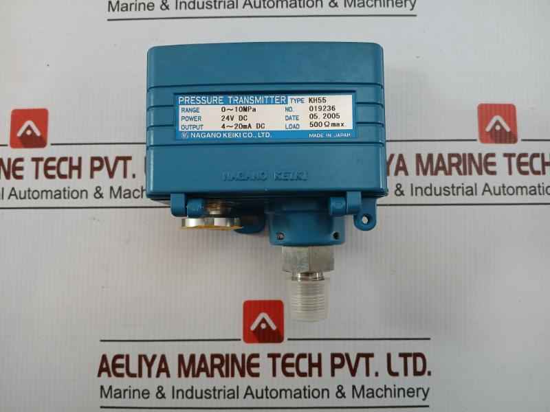 Kh55 Pressure Transmitter 24V Dc Nagano Keiki