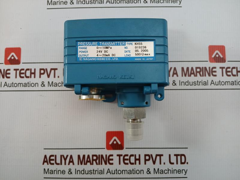 Kh55 Pressure Transmitter 24V Dc Nagano Keiki