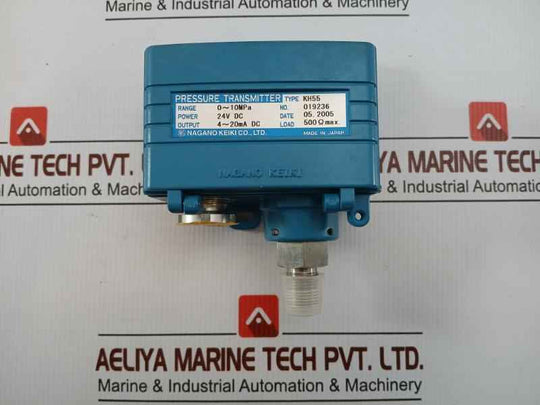 Kh55 Pressure Transmitter 24V Dc Nagano Keiki