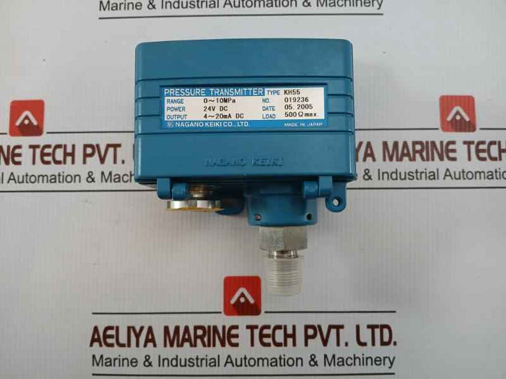 Kh55 Pressure Transmitter 24V Dc Nagano Keiki