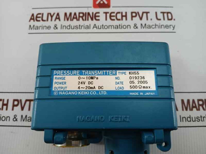 Kh55 Pressure Transmitter 24V Dc Nagano Keiki