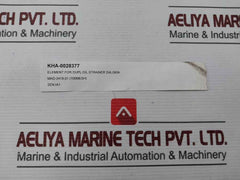 Kha-0028377 Element For Dupl Oil Strainer Dia.080A