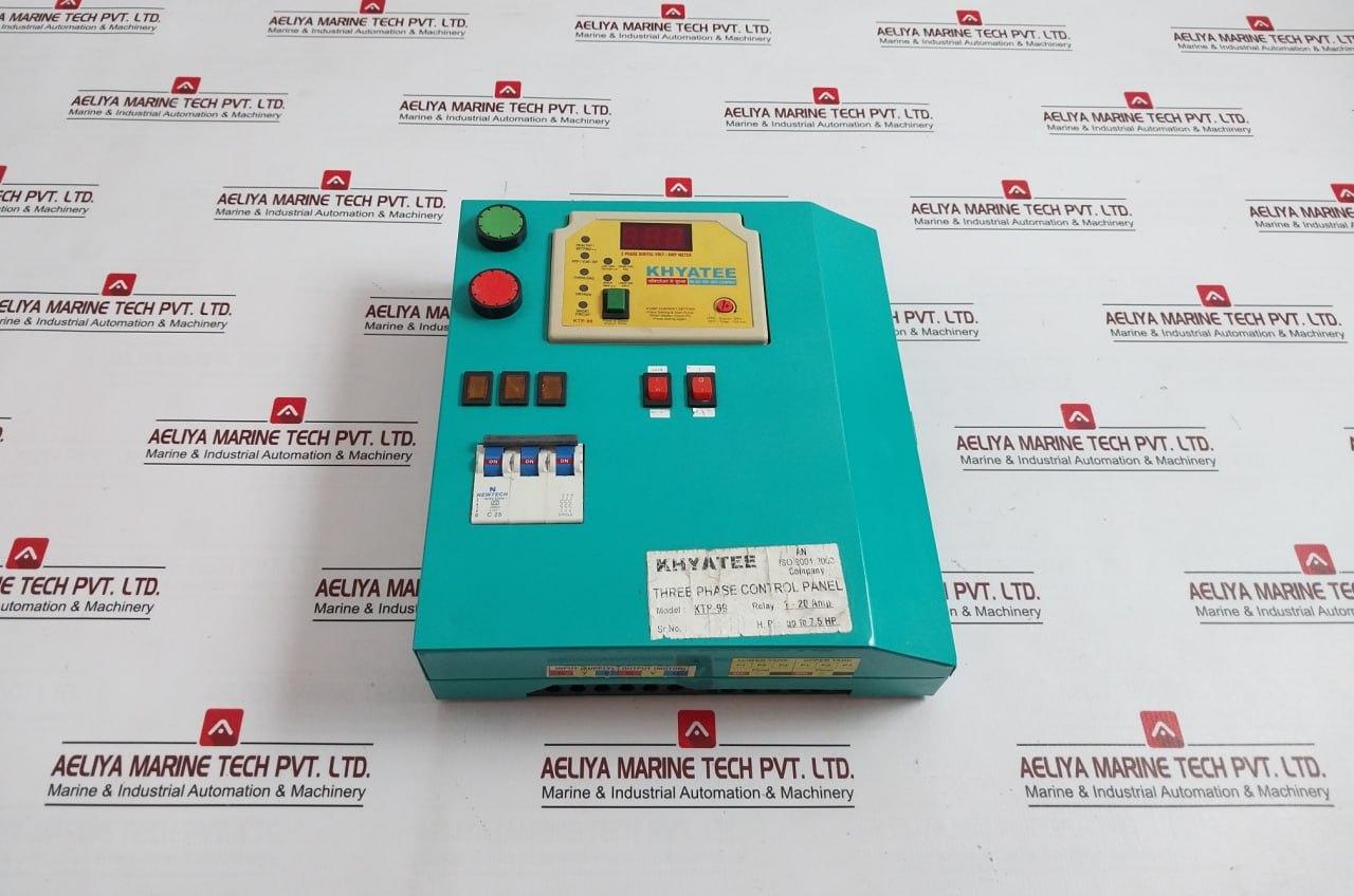 Khyatee Ktp-99 Three Phase Digital Volt/Amp Meter 1-20 Amp