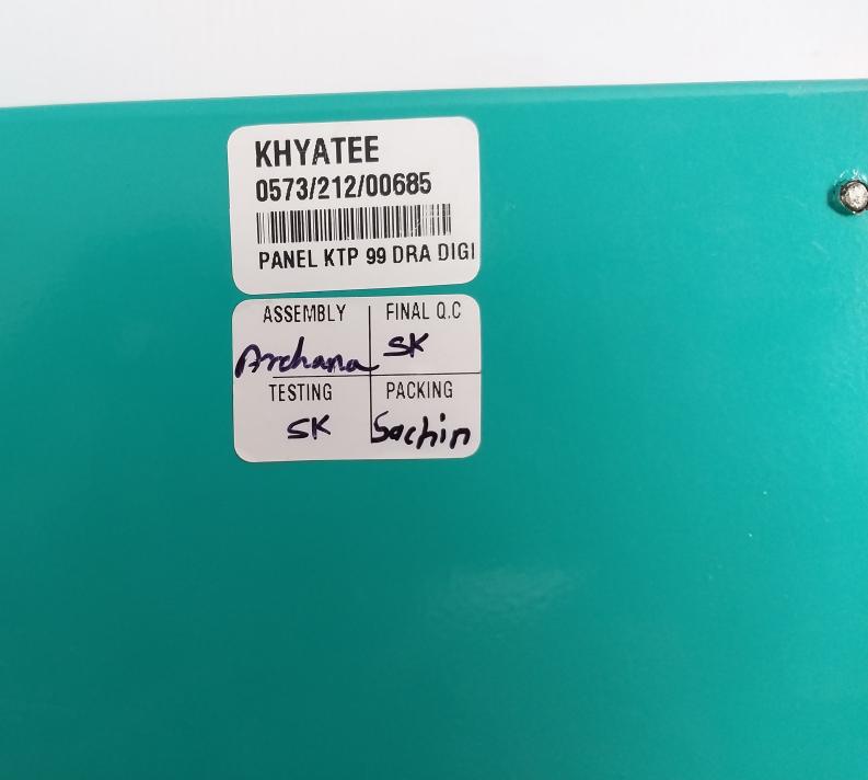 Khyatee Ktp-99 Three Phase Digital Volt/Amp Meter 1-20 Amp