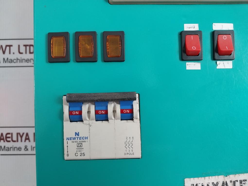 Khyatee Ktp-99 Three Phase Digital Volt/Amp Meter 1-20 Amp