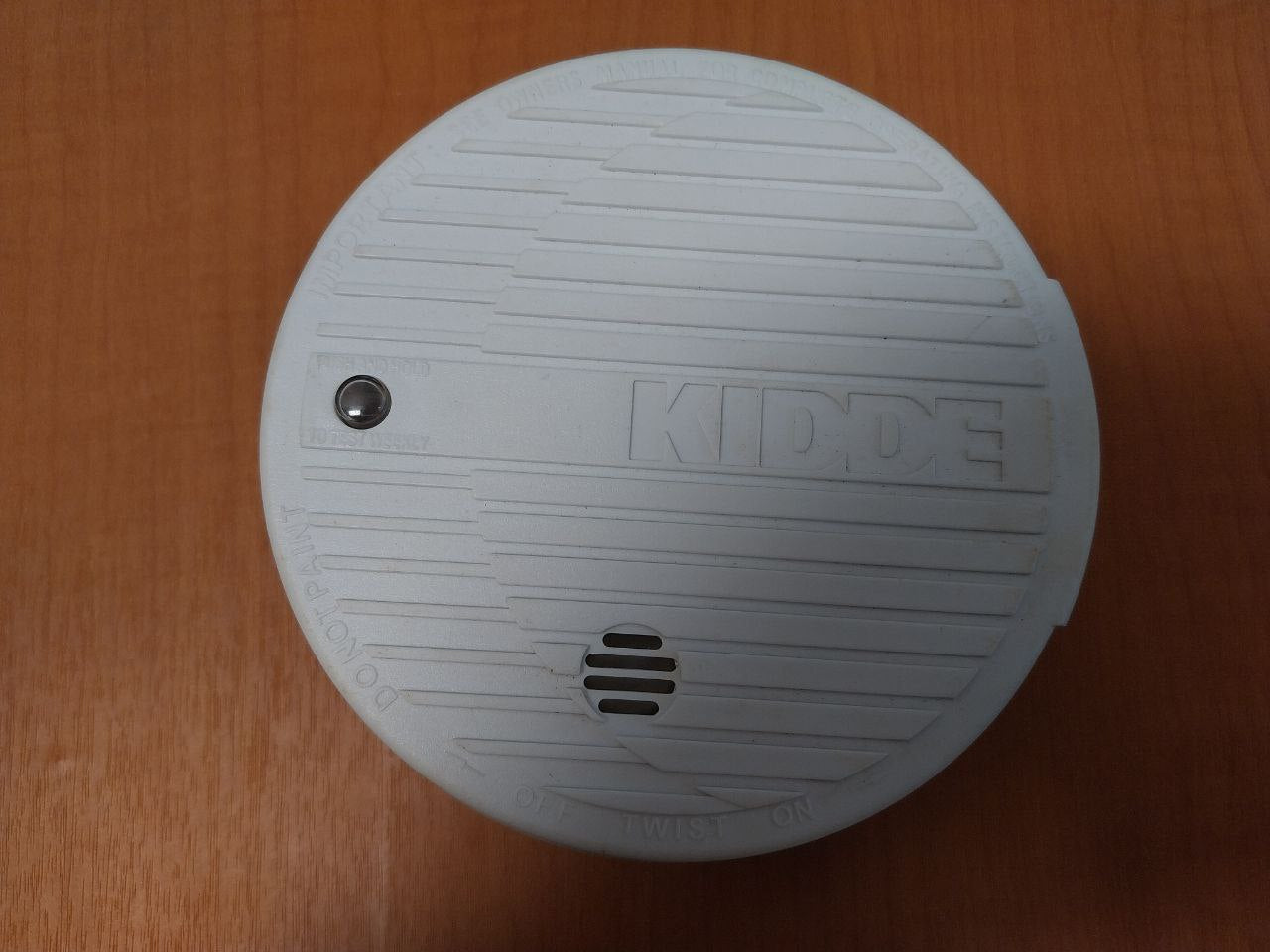 Kidde 0915E White Smoke Alarm Detector 9Volt Battery