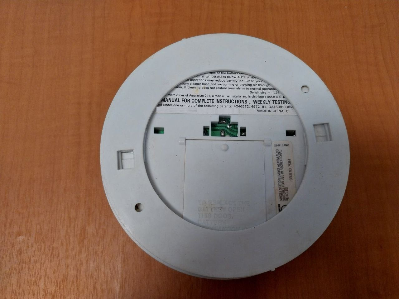 Kidde 0915 Ionization Smoke Alarm 0905-7139-02 - Aeliya Marine Tech