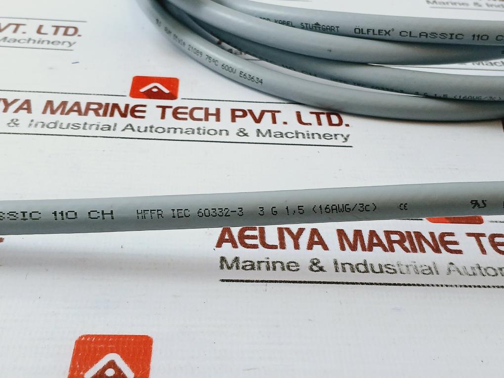 Graviner 43682-k296 Classic 110 Ch Cable 5 Meter Awm 21089 75c