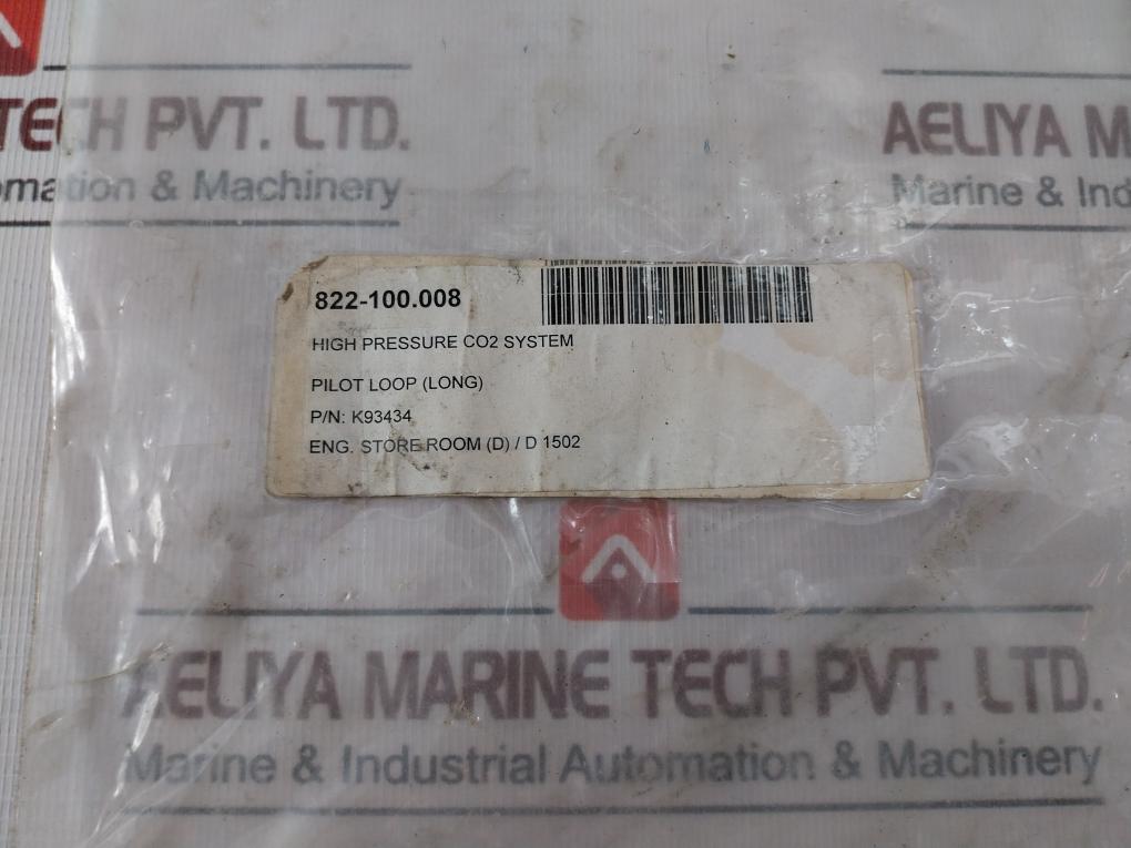 Kidde K93434 Pilot Loop High Pressure Co2 System