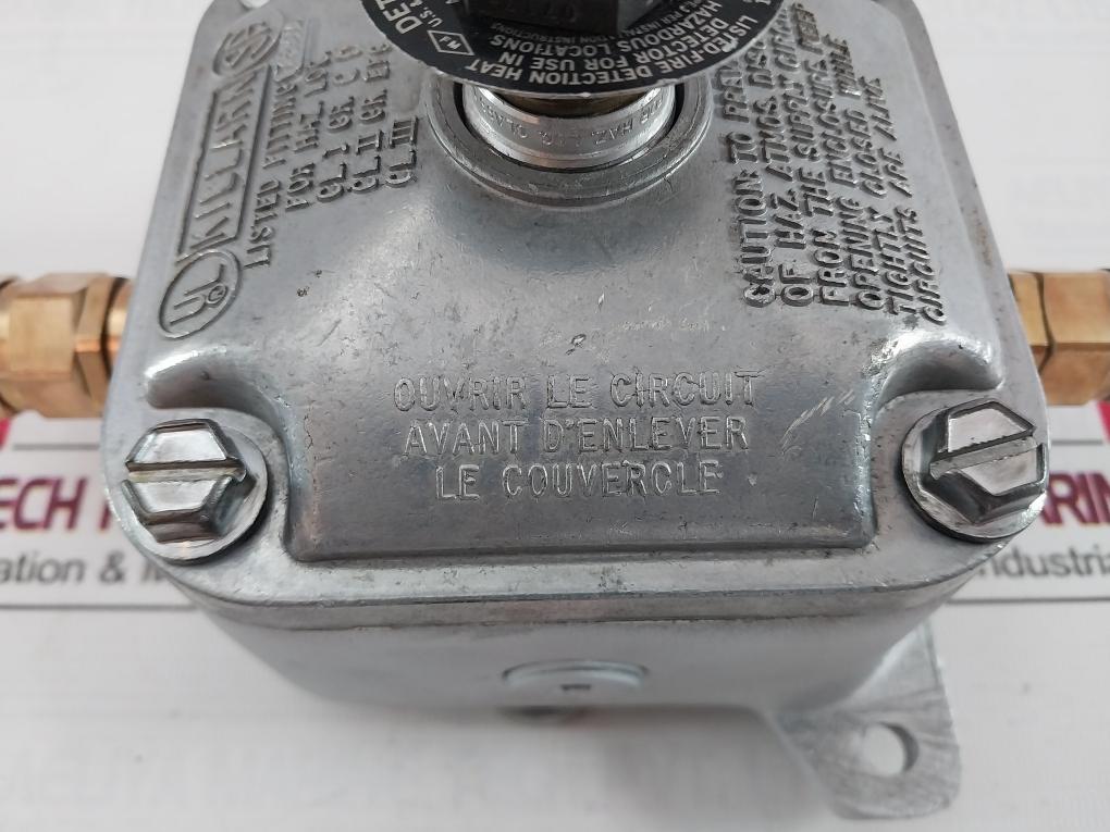 Killark 794A Explosion Proof Box Heat Detector 5A 125Vac 315-049485 Rev O