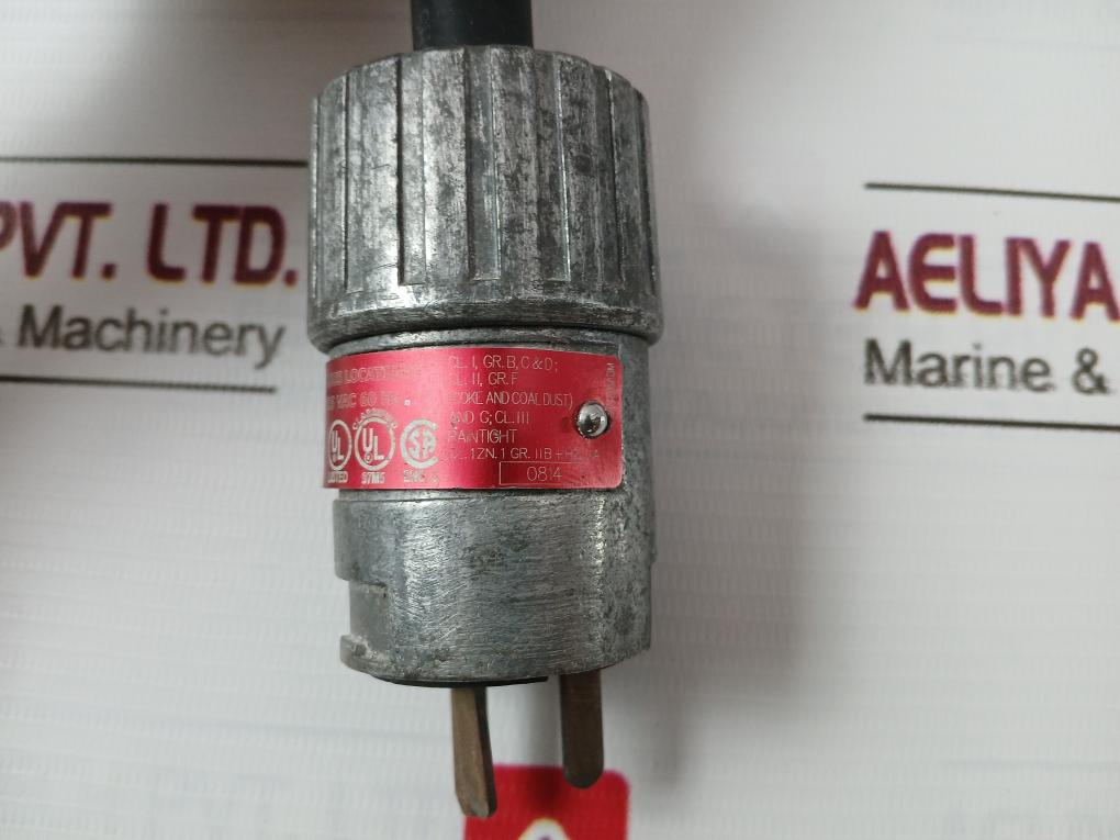 Killark Ugfi20Ad Acceptor-receptacle Interlocked With Switch 120Vac