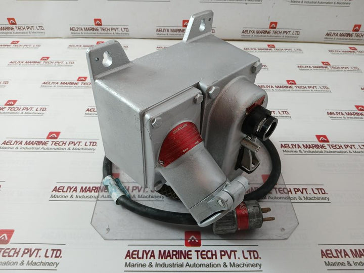Killark Ugfi20Ad Acceptor-receptacle Interlocked With Switch 120Vac