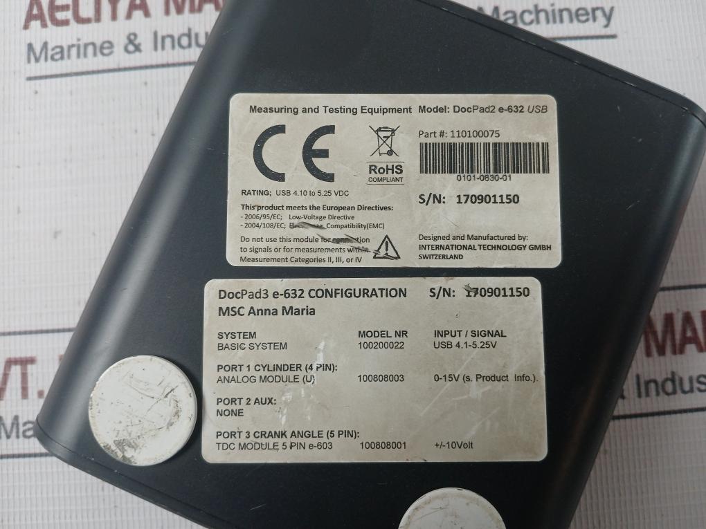 Kimo Mp 120 Manometer Measuring And Testing Equipment Set