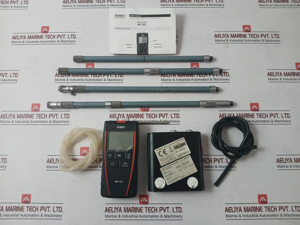 Kimo Mp 120 Manometer Measuring And Testing Equipment Set