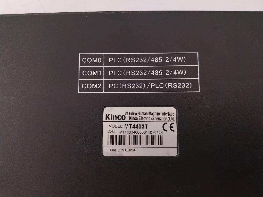 Kinco Mt4403t Human Machine Interface Touch Screen