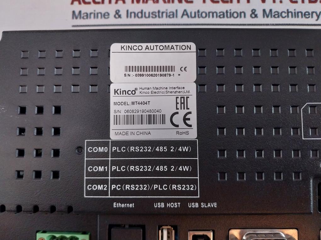Kinco Mt4404T Touch Screen Panel 24Vdc